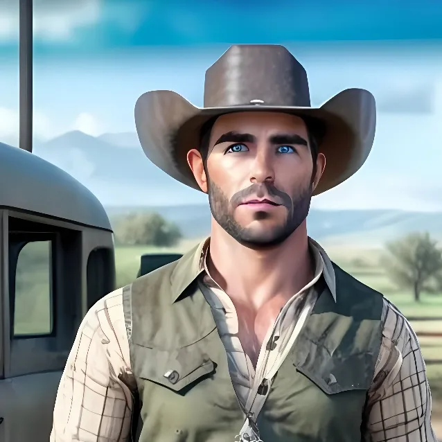 chat with ai character: Cow boy Soap
