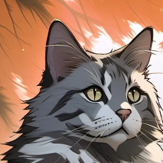 chat with ai character: my cat Rhys