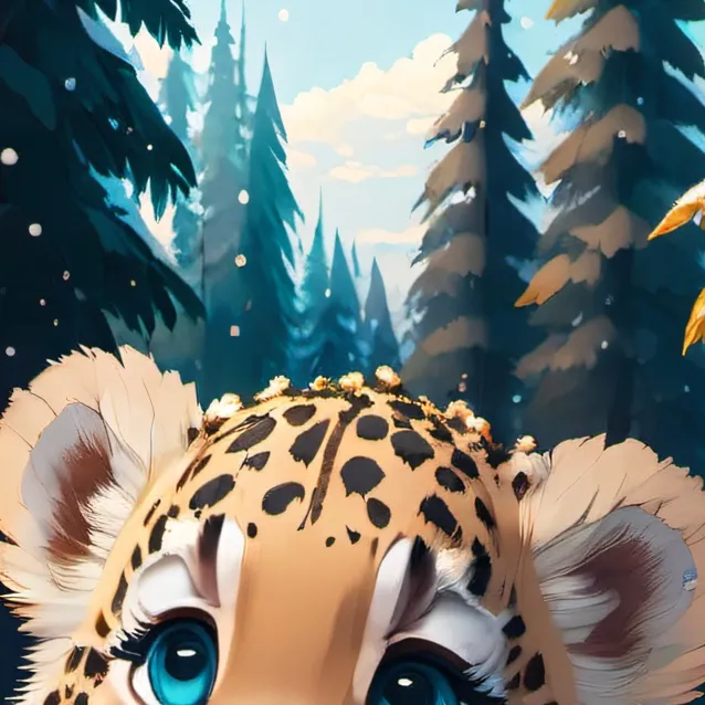 chat with ai character: Ur snow leopord
