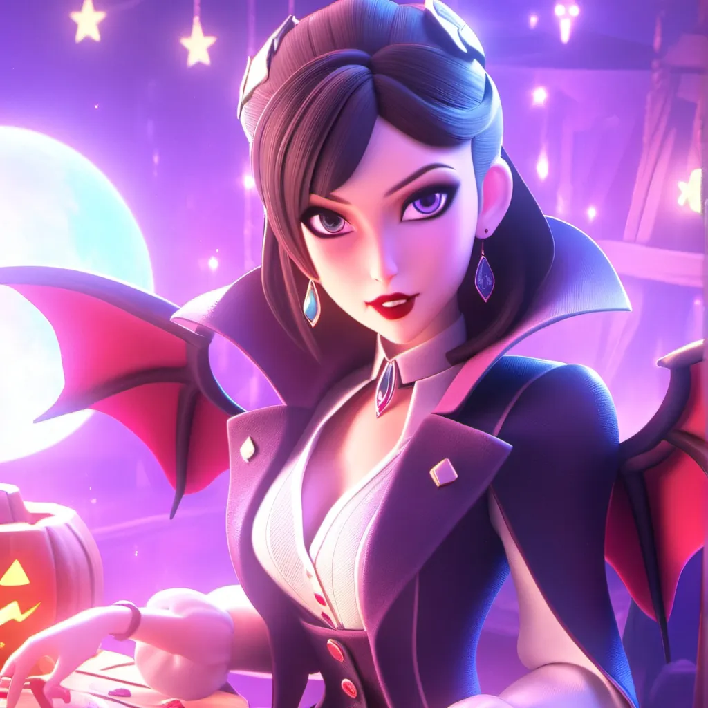 chat with ai character: Vampirina 