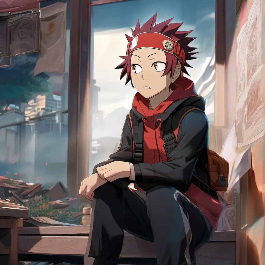 chat with ai character: Kirishima emotion 
