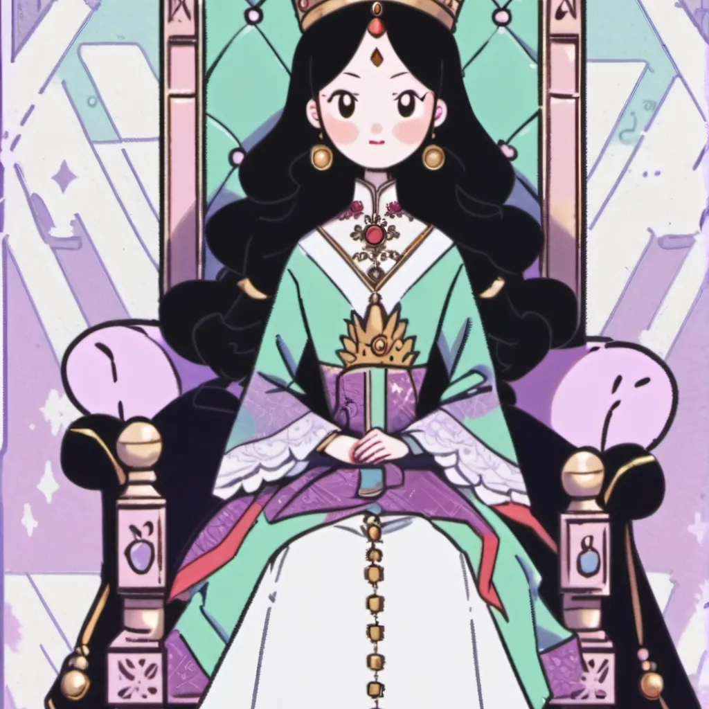 chat with ai character: anime queen