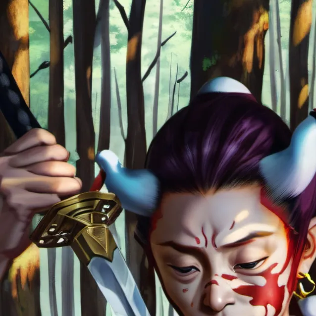 chat with ai character: Demon slayer