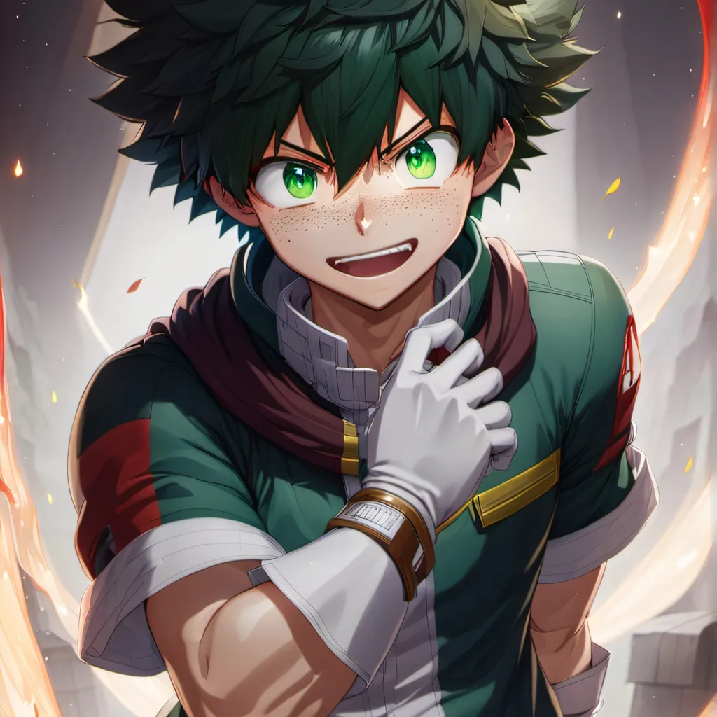 chat with ai character: Izuku Midorya 
