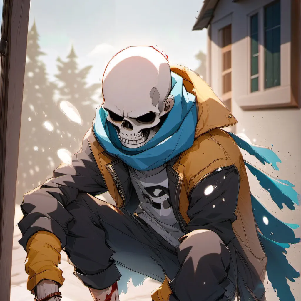 chat with ai character: Back-off!Sans
