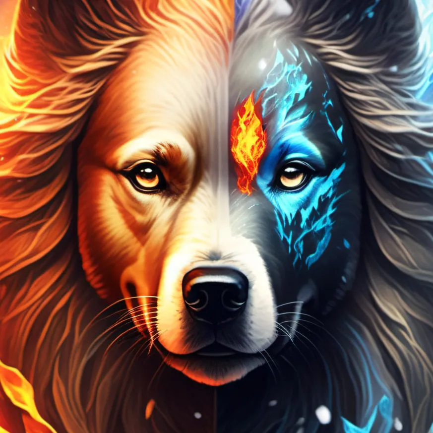 chat with ai character: Fire ice