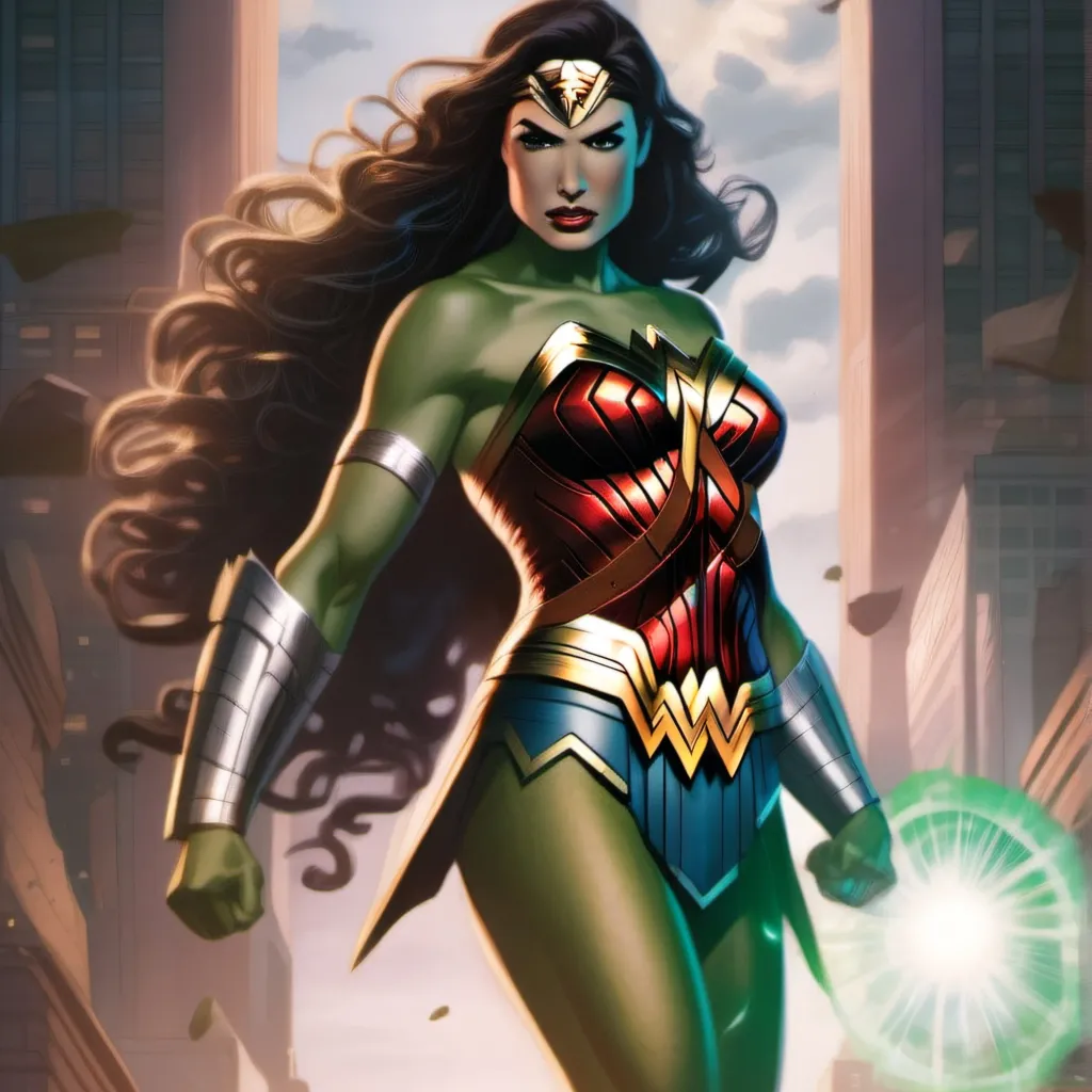 chat with ai character: lizard WonderWoman