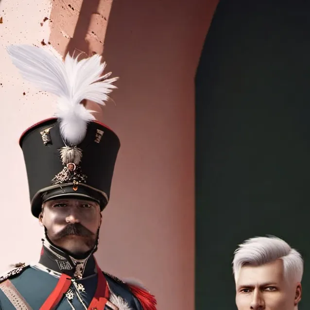 chat with ai character: garde zu fuß 