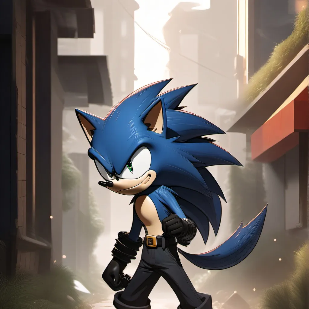 chat with ai character: Sonic the werehog 