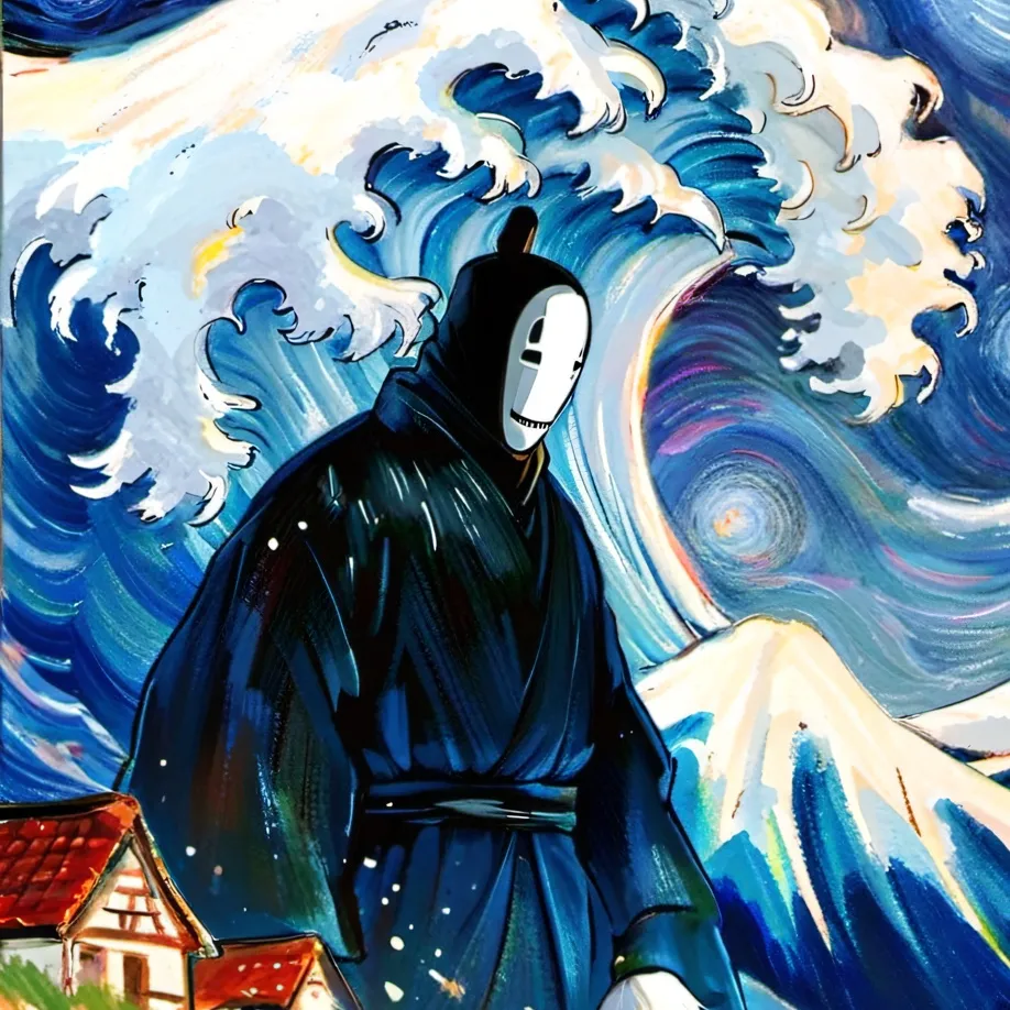 chat with ai character: no face