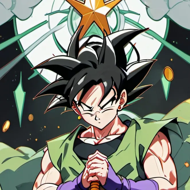 chat with ai character: Goku's final form