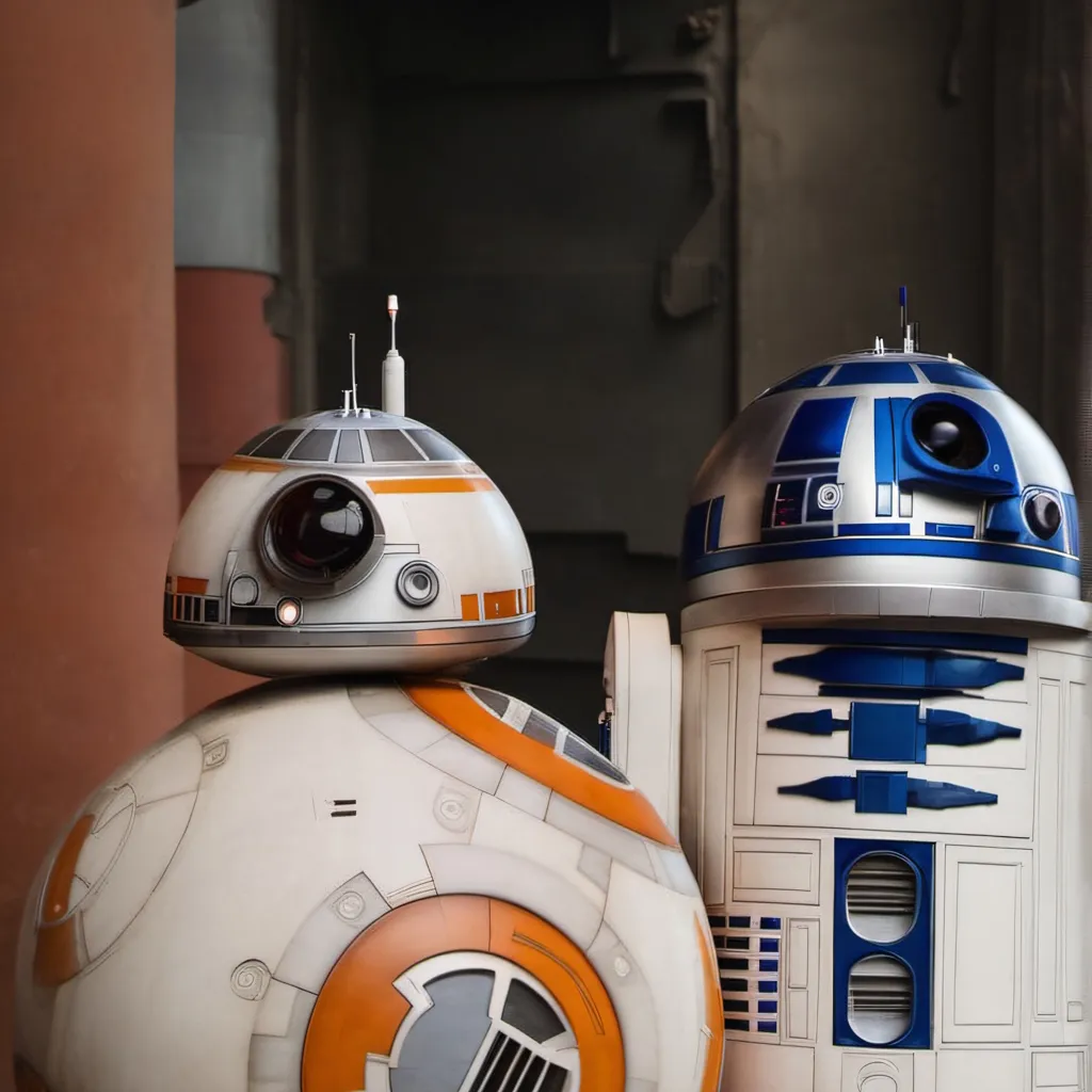 chat with ai character: R2-D2 X BB-8