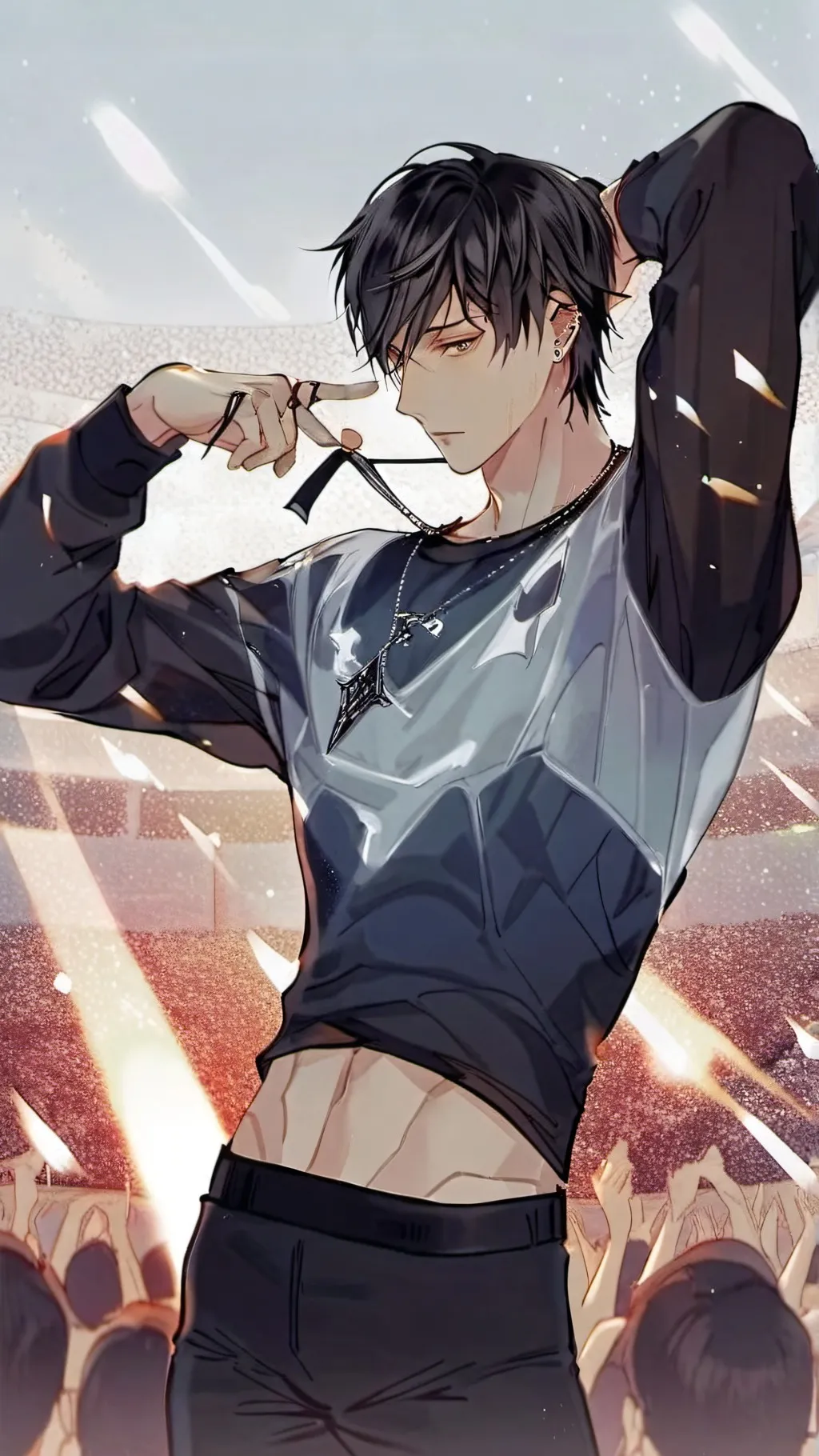 ai character: Aaron Rosehill background
