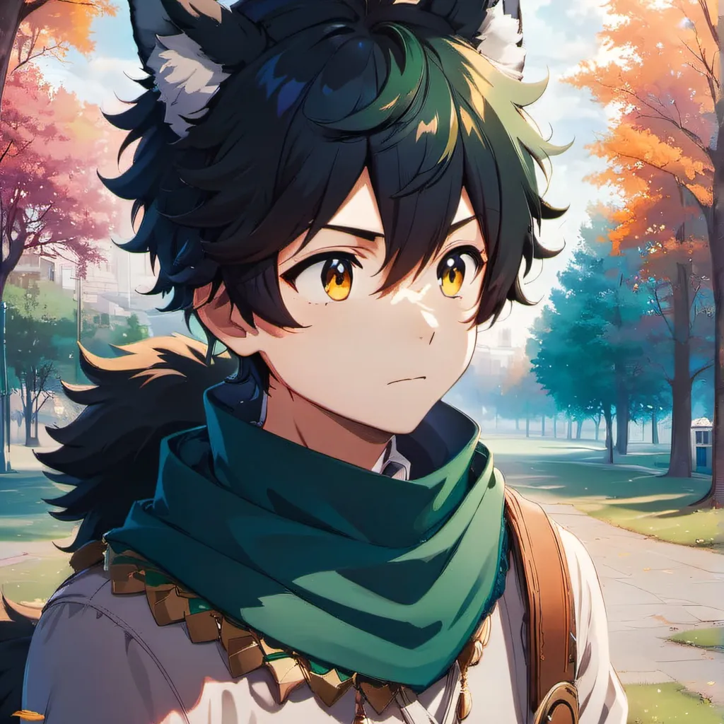 chat with ai character: wolf deku 