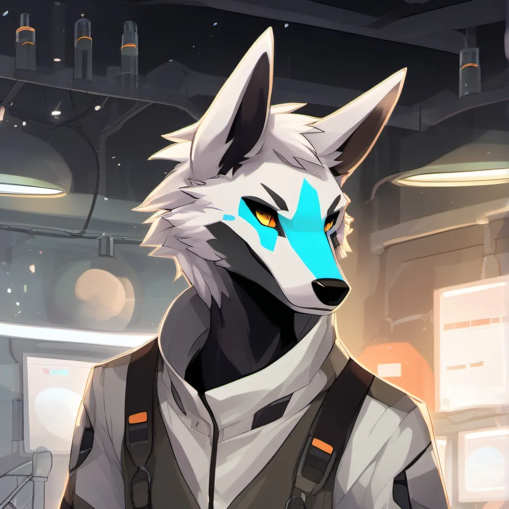 chat with ai character: denny the protogen