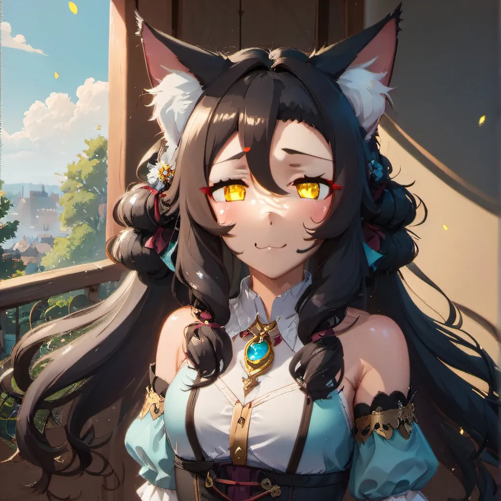 chat with ai character: Rai (cat girl)