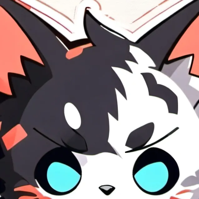 chat with ai character: Toxic emoji cat