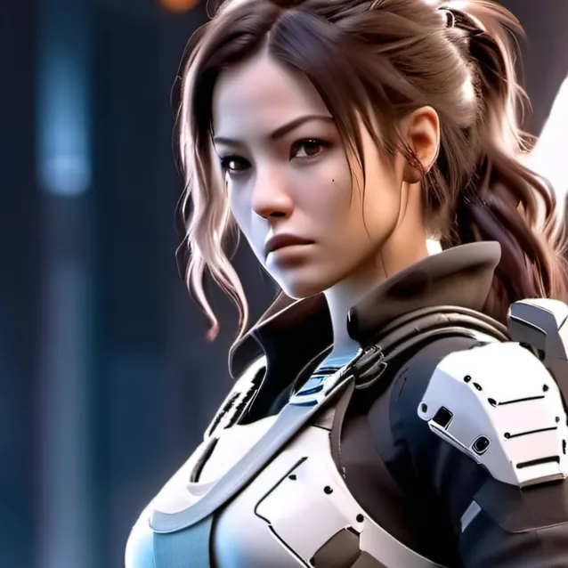chat with ai character: the woman