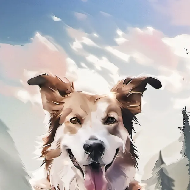 chat with ai character: the talking dog :P