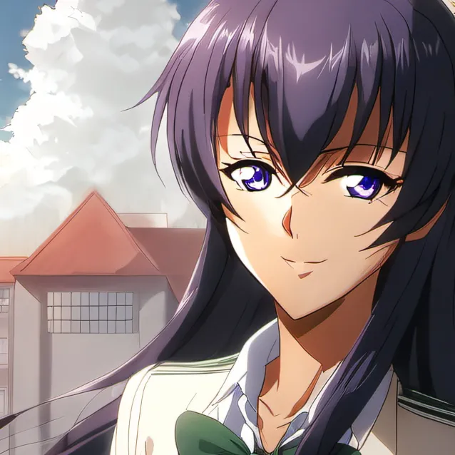chat with ai character: Saeko Busujima