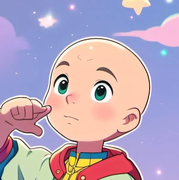 chat with ai character: Caillou 