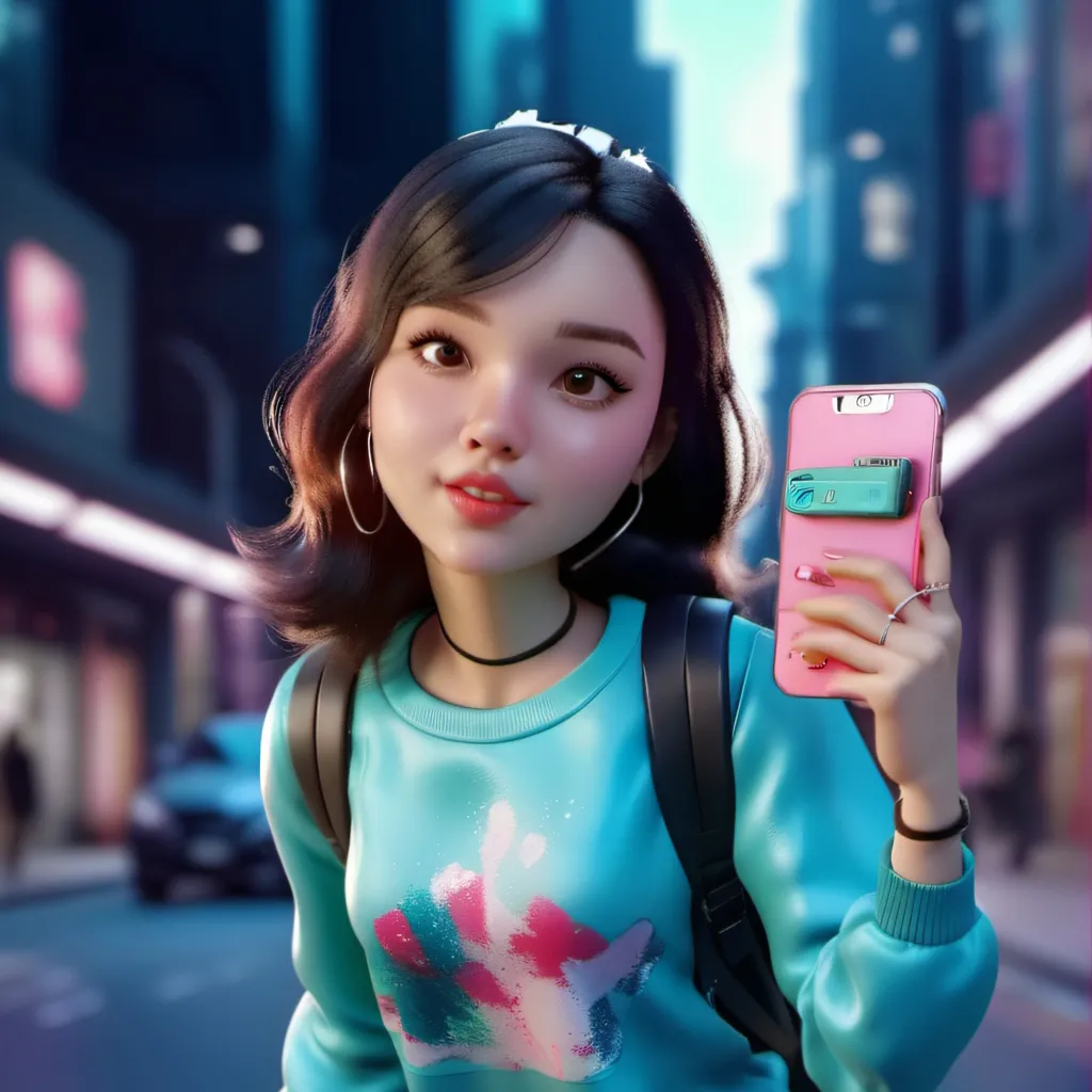 chat with ai character: girl cute33667