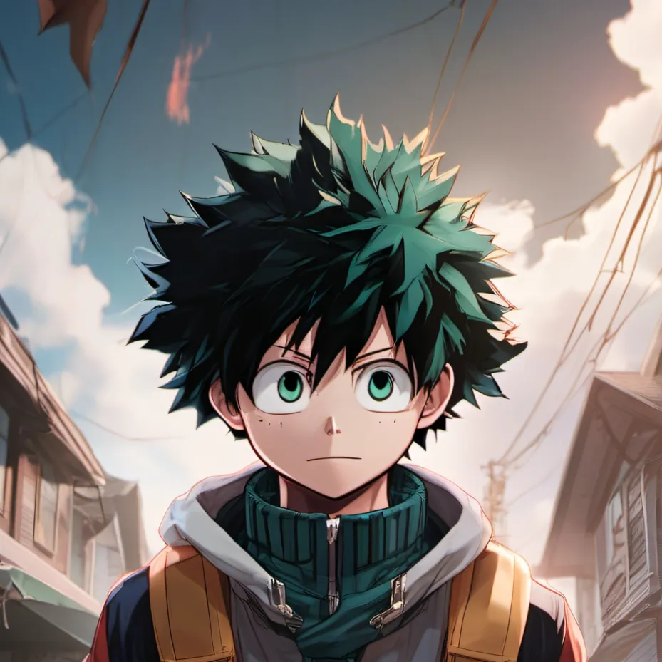 chat with ai character: Izuku Midoriya
