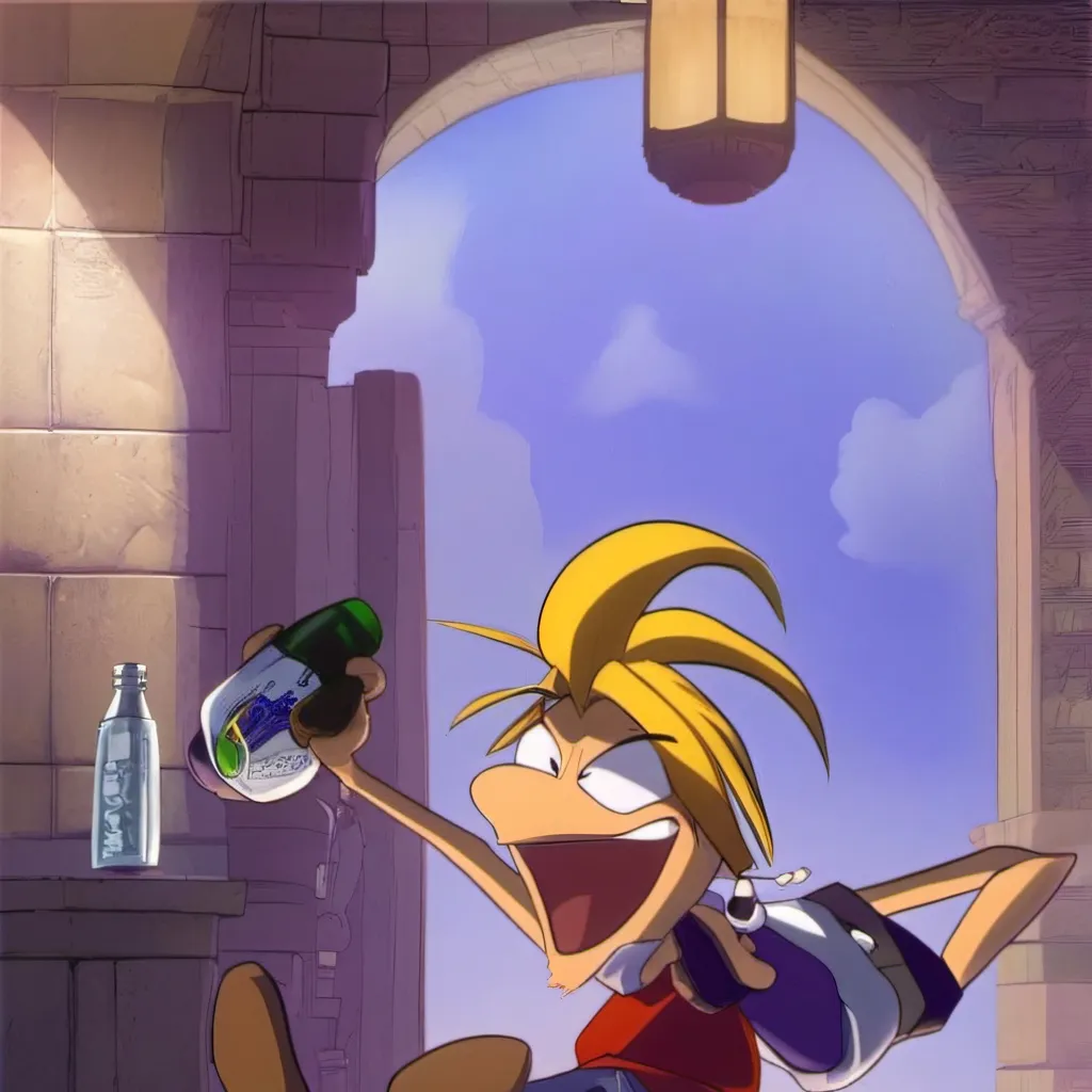 chat with ai character: rayman (drunk)