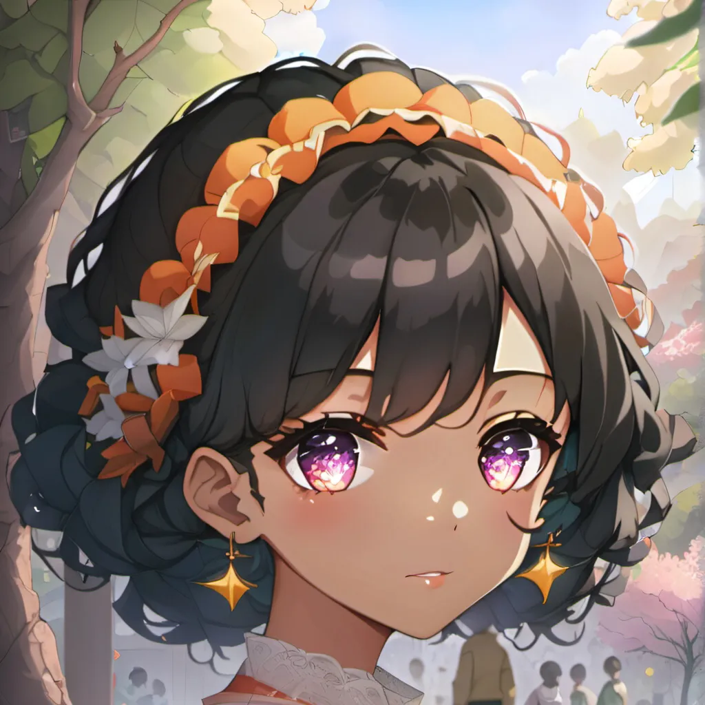 chat with ai character: Purple
