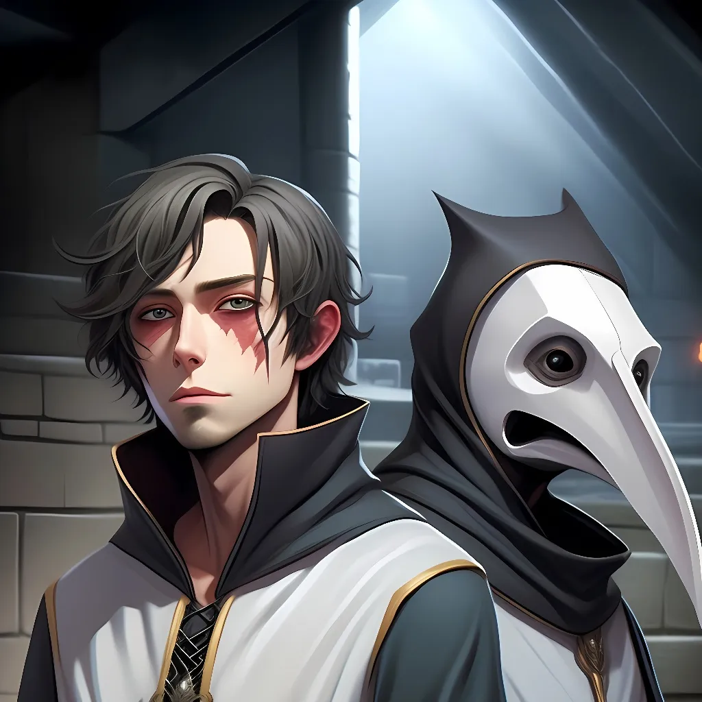 chat with ai character: dabi and SCP-049 