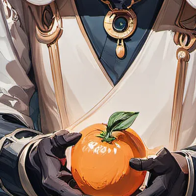 chat with ai character: Orange Ghost