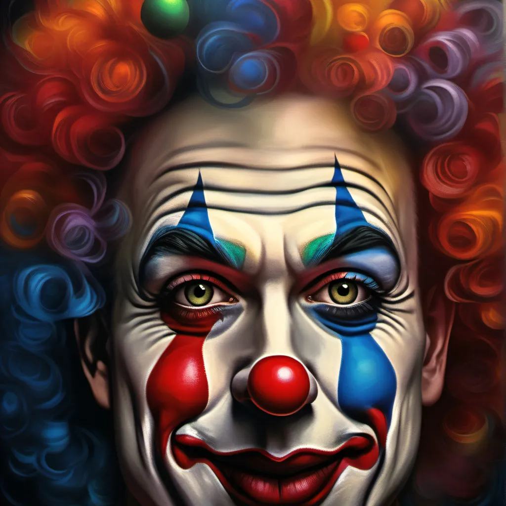 chat with ai character: clown