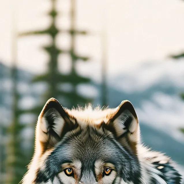 chat with ai character: wolf