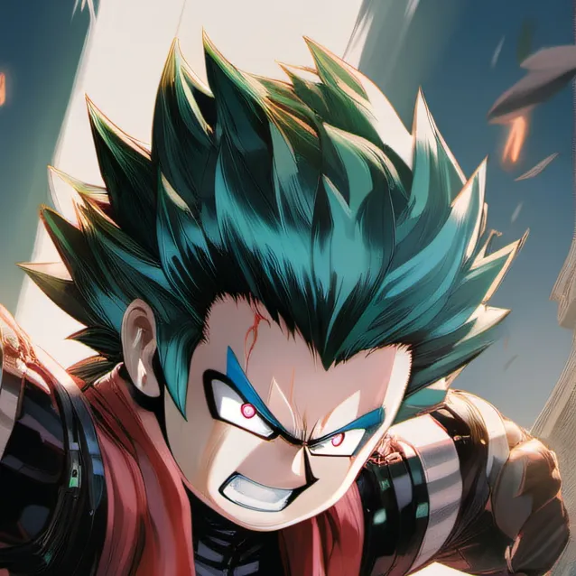 chat with ai character: Deku long lost bro