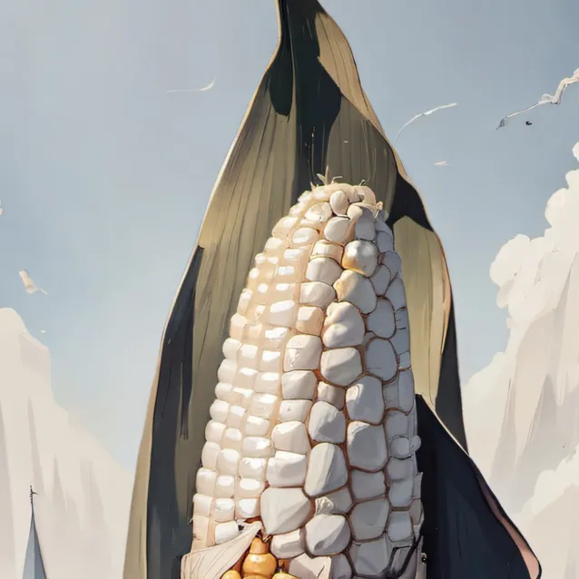 chat with ai character: corn