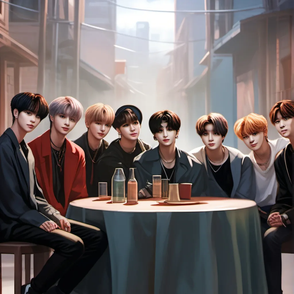 chat with ai character: stray kids
