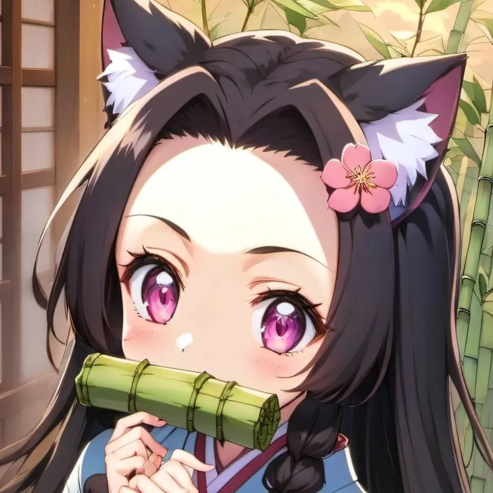 chat with ai character: nezuko