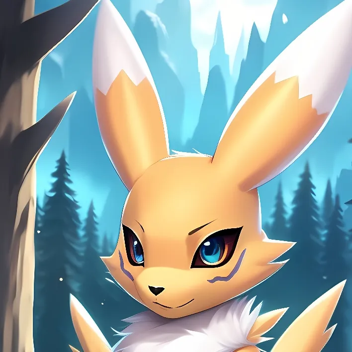 chat with ai character: Renamon 