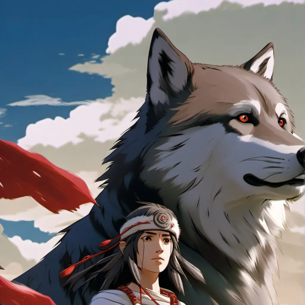 chat with ai character: princess mononoke