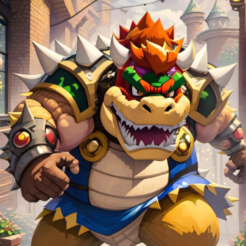 chat with ai character: king bowser