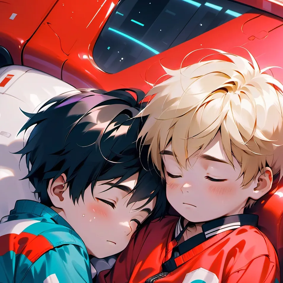 chat with ai character: Sasunaru as kids