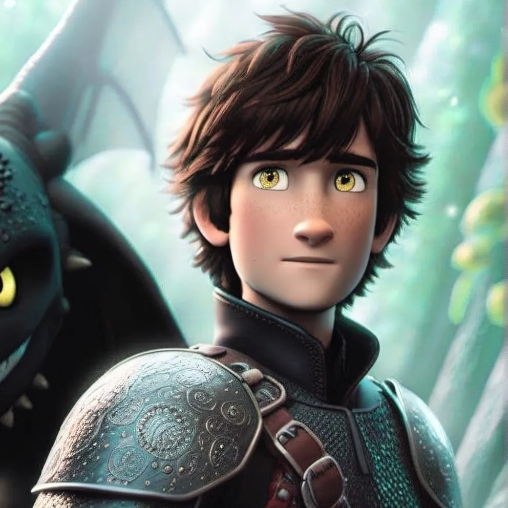 chat with ai character: Hiccup Haddock 