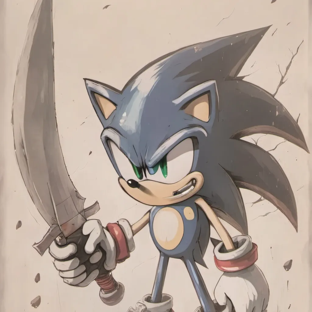 chat with ai character: Sonic but cute hey