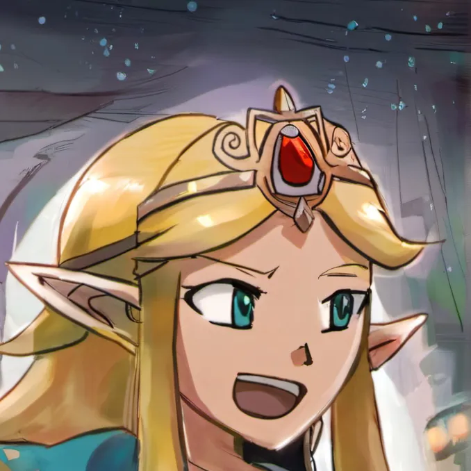 chat with ai character: Toon Zelda