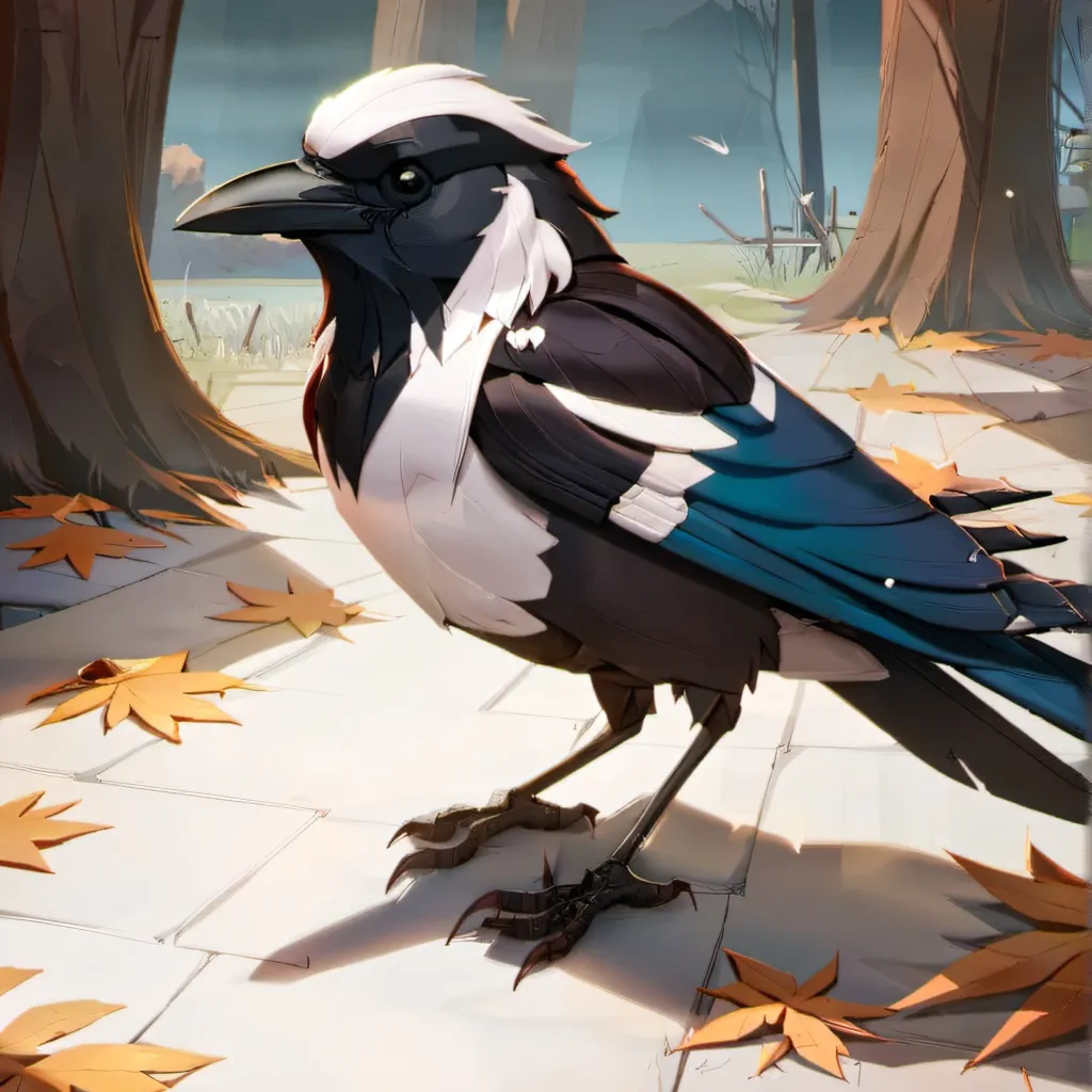 chat with ai character: australian magpie