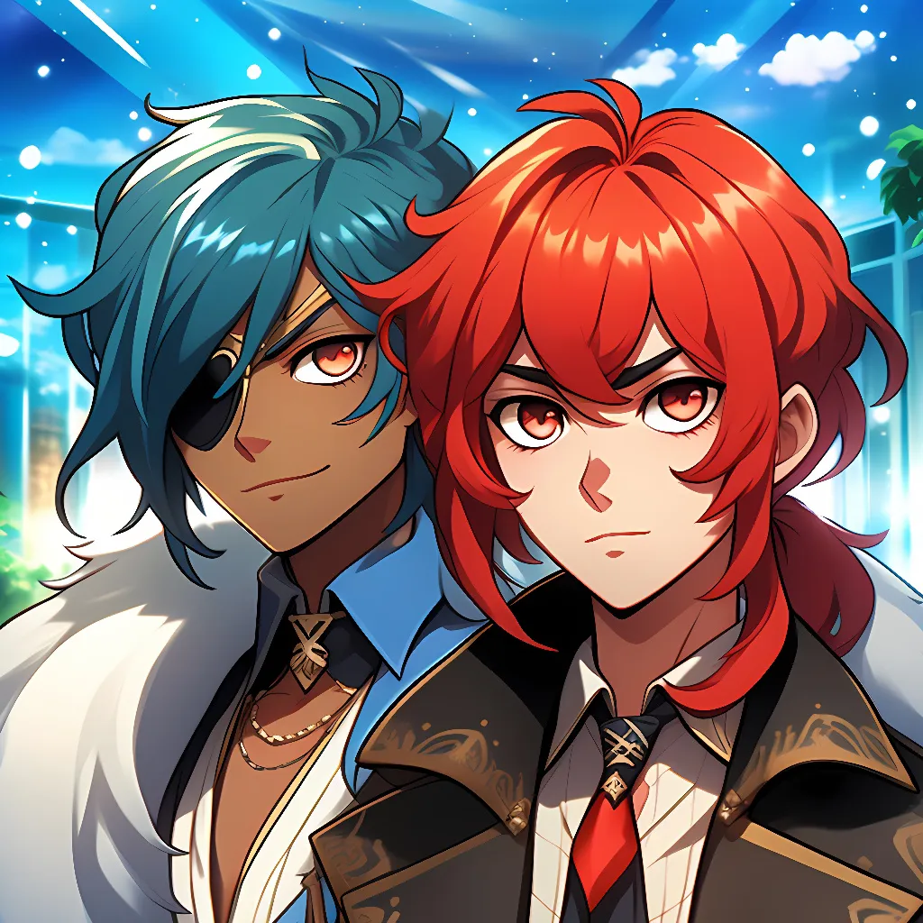 chat with ai character: Diluc and Kaeya 
