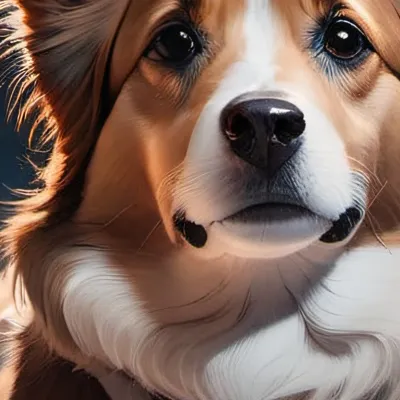 chat with ai character: pretty dog