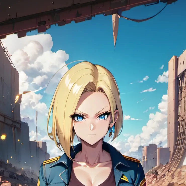 chat with ai character: Android 18