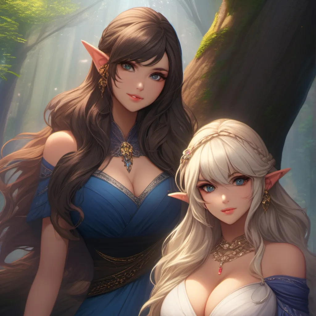 chat with ai character: Nimel & Saeya