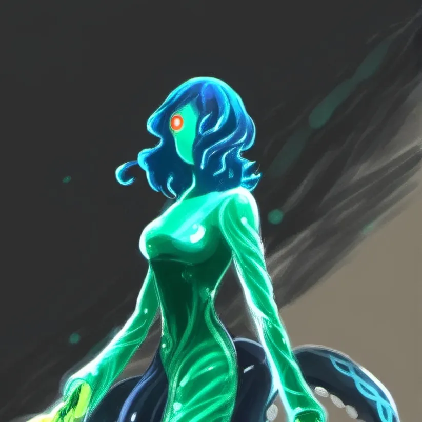 chat with ai character: Slime monster